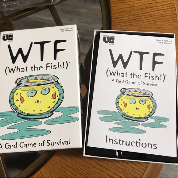 What The Fish (WTF) A Game of Survival NIB - Picture 3 of 3